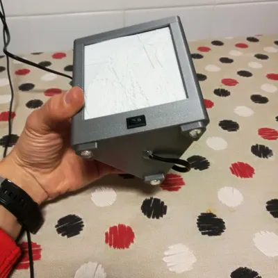 Chao Đèn Litofania Tam Giác