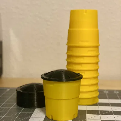 Thùng Cát Tỉ Lệ 1/12 Có Nắp Gài Tháo Rời