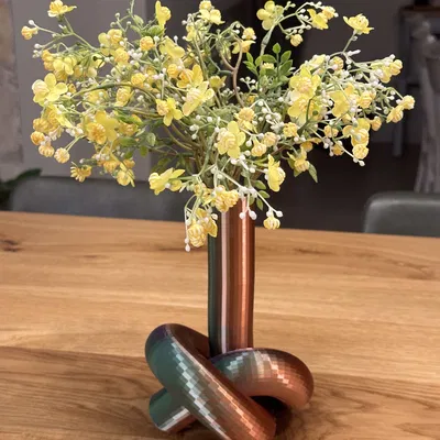 Chậu Hoa Hình Nút Thắt