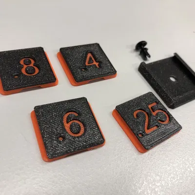 Nhãn Kích Thước Đầu Phun Cho Tủ Điện Original Prusa