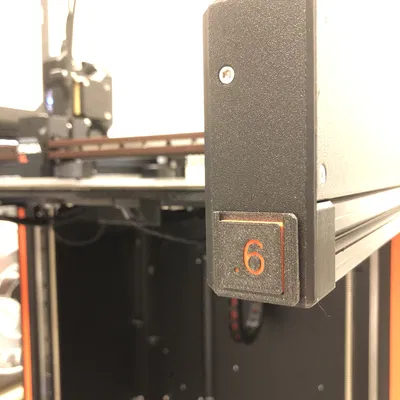 Nhãn Kích Thước Đầu Phun Cho Tủ Điện Original Prusa