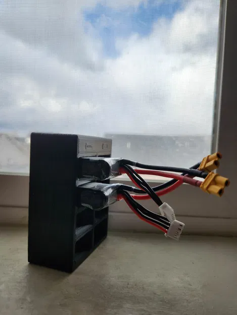 Khay đựng pin Lipo Ovonic 3S 450 mah có báo đầy/hết - Image 2