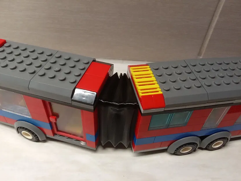 Khớp nối xe buýt hoặc tàu điện khớp nối tương thích Lego - Image 2