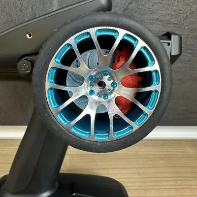 Adapter Vô Lăng Hex 12mm Cho Bánh Xe 1/10 Scale Radiomaster MT12