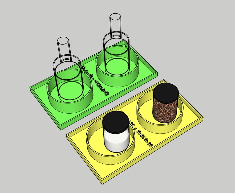 KHAY ĐỰNG DẦU GIẤM VÀ MUỐI TIÊU GT152 - Image 2