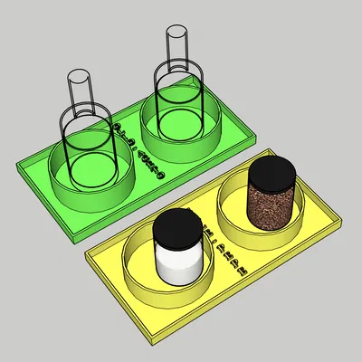 KHAY ĐỰNG DẦU GIẤM VÀ MUỐI TIÊU GT152