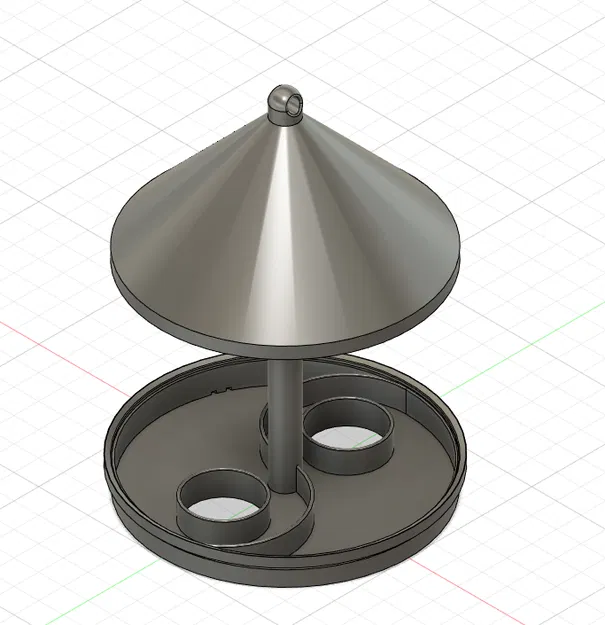 Máng Ăn Chim Đơn Giản - Image 2