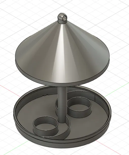 Máng Ăn Chim Đơn Giản - Image 3