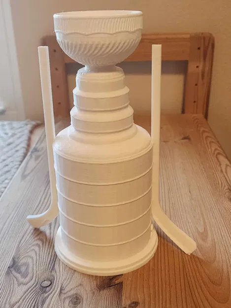 Mô hình Cúp Vô Địch Tampa Bay Lightning Kèm Gậy Khúc Côn Cầu - Image 2