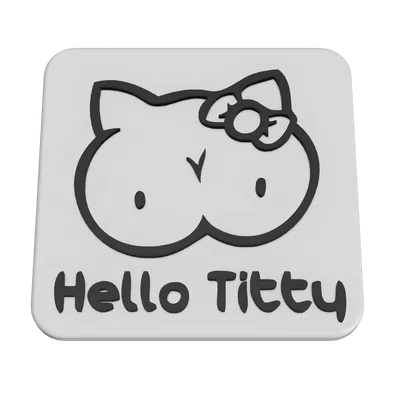 Biển Chữ H-e-l-l-o T-i-t-t-y