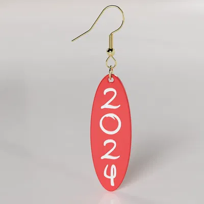 Bông tai Tết 2024