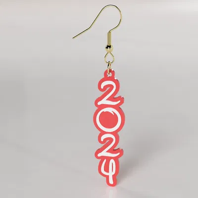 Bông tai Tết 2024