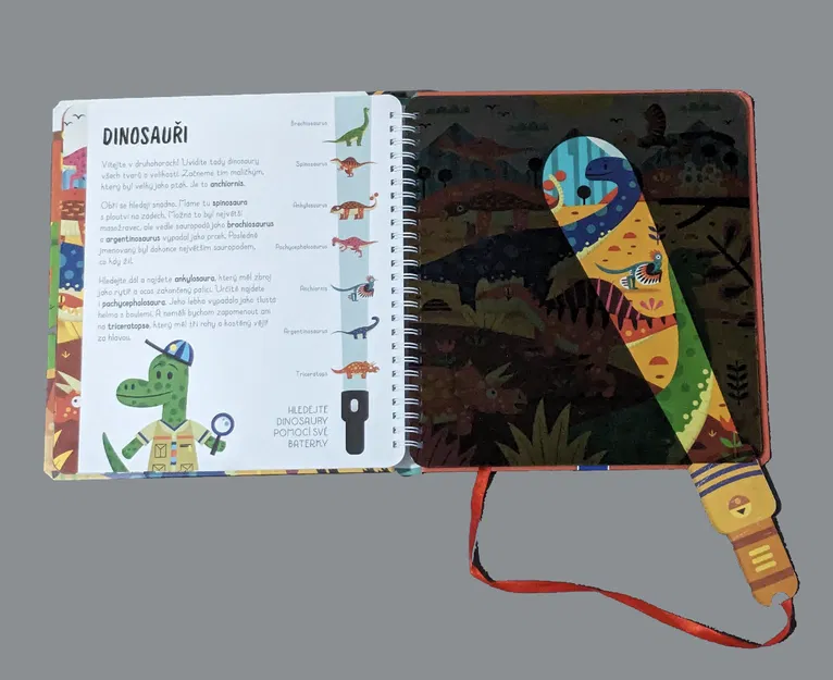 Đèn pin thay thế sách Khủng Long khám phá - Image 2