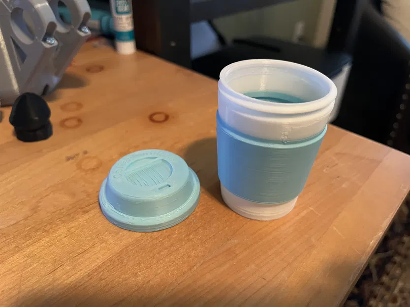 Cốc Cà Phê Nhỏ Có Nắp - Image 1