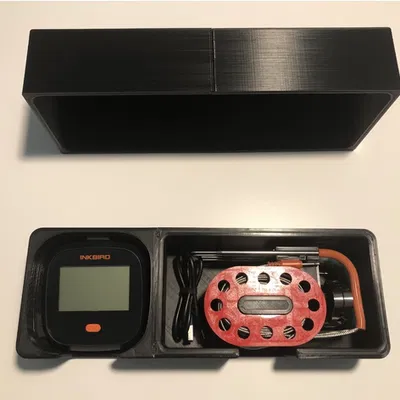 Hộp Đựng Nhiệt Kế Inkbird IBBQ-4T Wi-Fi