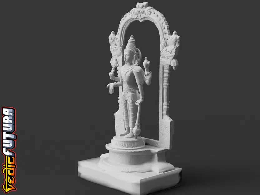 Tượng thần Vishnu - Đấng Bảo Tồn - Image 2