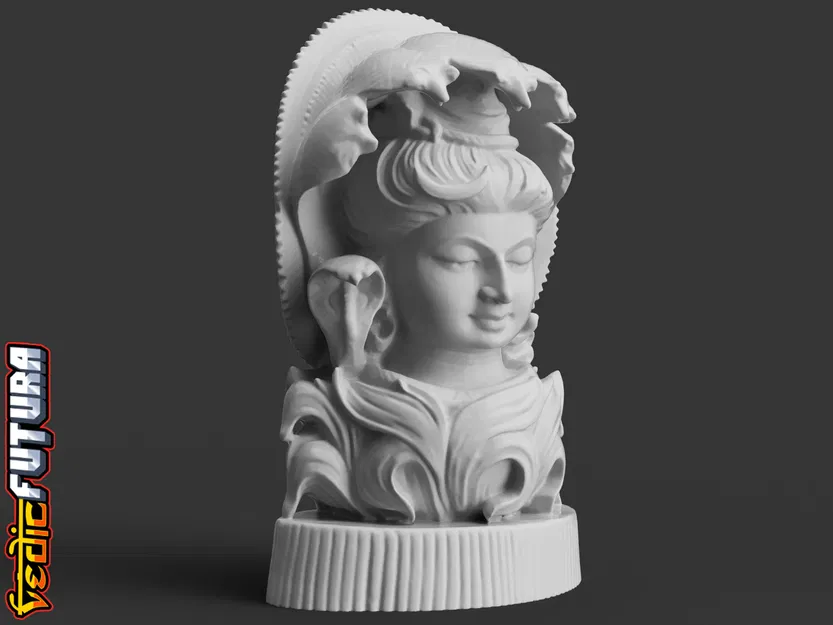 Tượng Thần Shiva với Rắn Thần Che Đầu - Image 2