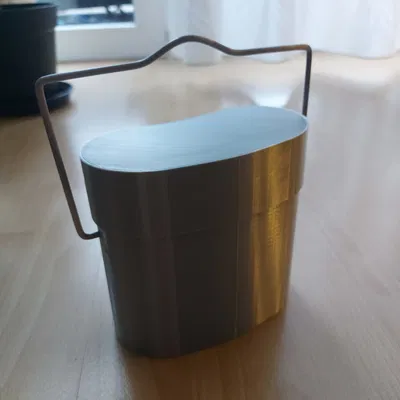 Mô hình Thùng Cơm / Lunch Pail Henkelmann