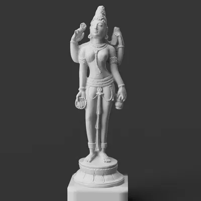 Devi cầm bình nước & sách