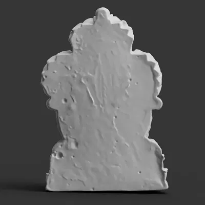 Tượng Nữ Thần Lakshmi Trên Ngai Hoa Sen