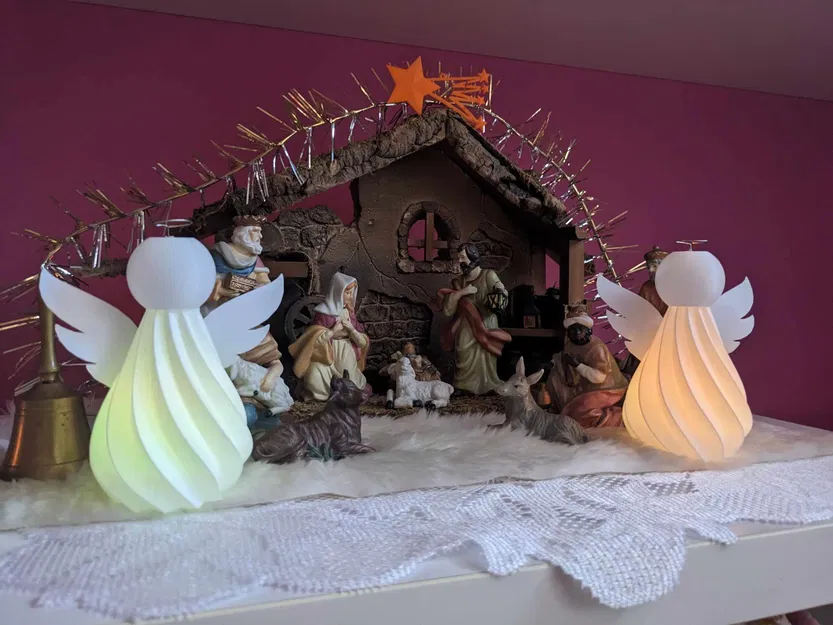 Thiên Thần Nến Tealight (Chế Độ Vase) - Image 4