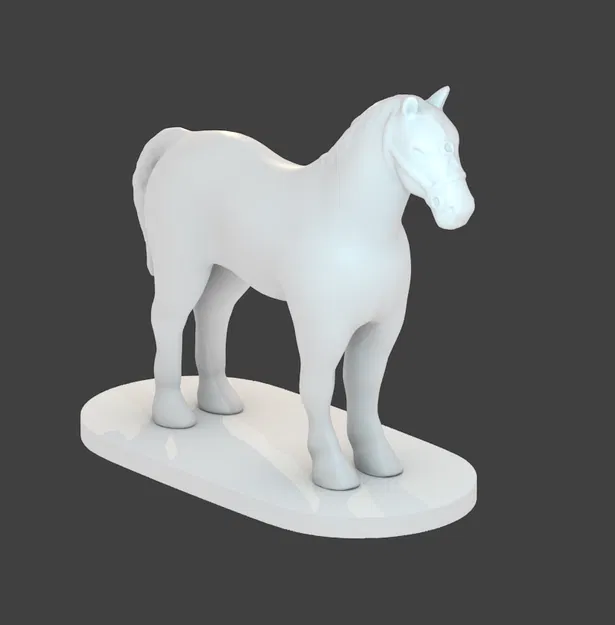 Mô Hình Ngựa 3D - Image 1