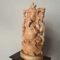 Ganesha Ngự Sen Vương Miện Trăng Lưỡi Liềm - Thumbnail 6