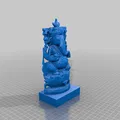 Ganesha Ngự Sen Vương Miện Trăng Lưỡi Liềm - Thumbnail 9