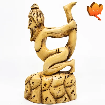 Tượng Thầy Yoga Tư Thế Nửa Cung (Ardha-Dhanurasana) 5