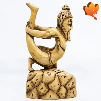 Tượng Thầy Yoga Tư Thế Nửa Cung (Ardha-Dhanurasana) 7