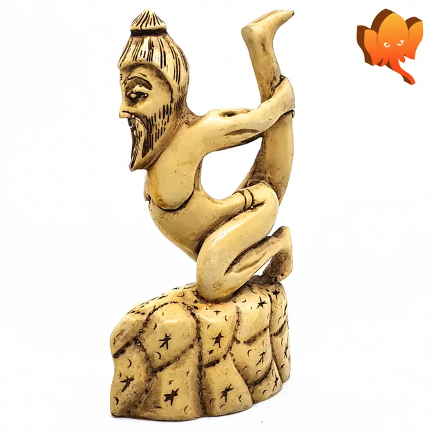Tượng Thầy Yoga Tư Thế Nửa Cung (Ardha-Dhanurasana) - Image 8