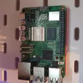 Đế gắn Raspberry Pi 3/4/5 có móc treo cho bảng Ikea Skådis - Thumbnail 1