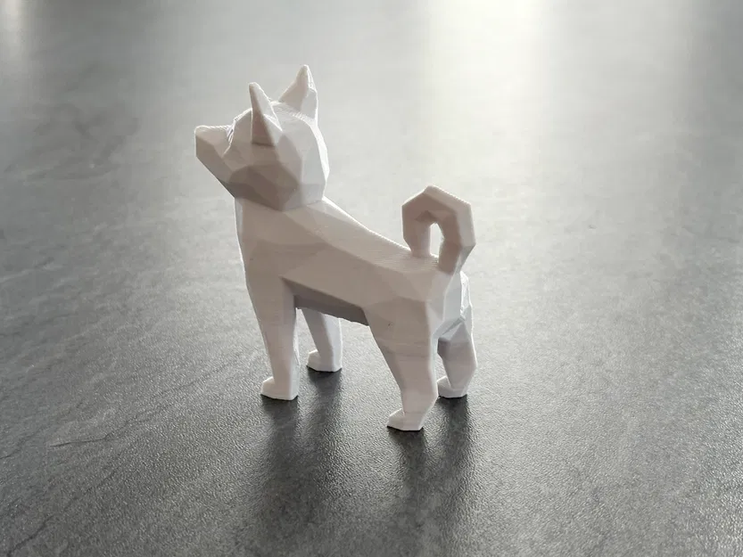 Chó Low Poly Dễ Thương - Image 2