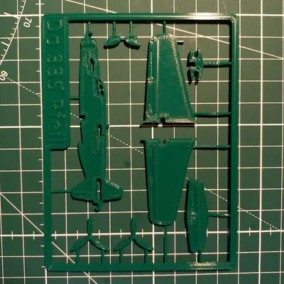 Mô hình Kit Card Máy bay Do 335 Pfeil