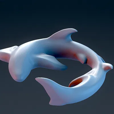 Cá Mập 2 - Mô Hình In 3D