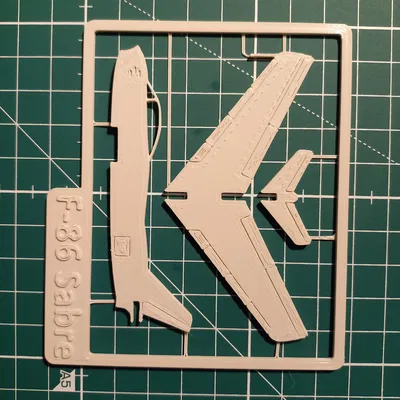 Bộ Kit F-86 Sabre Dạng Thẻ