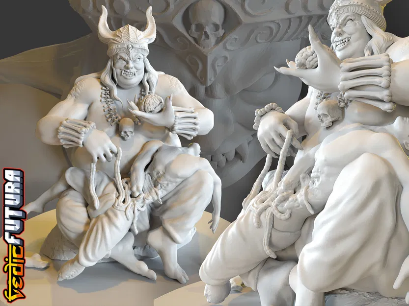 Bakasura - Kẻ Ăn Thịt Người Đói Khát từ Ekacakra - Image 1