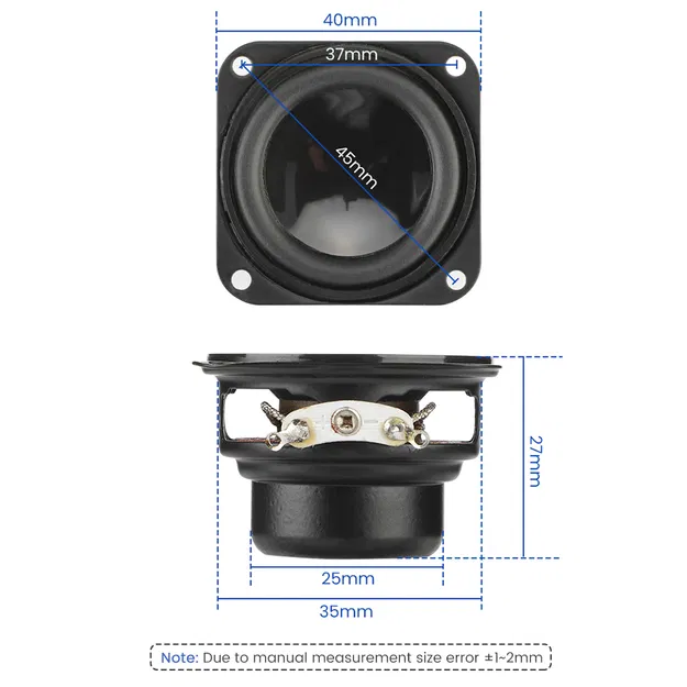 Vỏ Loa AIYIMA 1.5 inch 40mm - Image 3