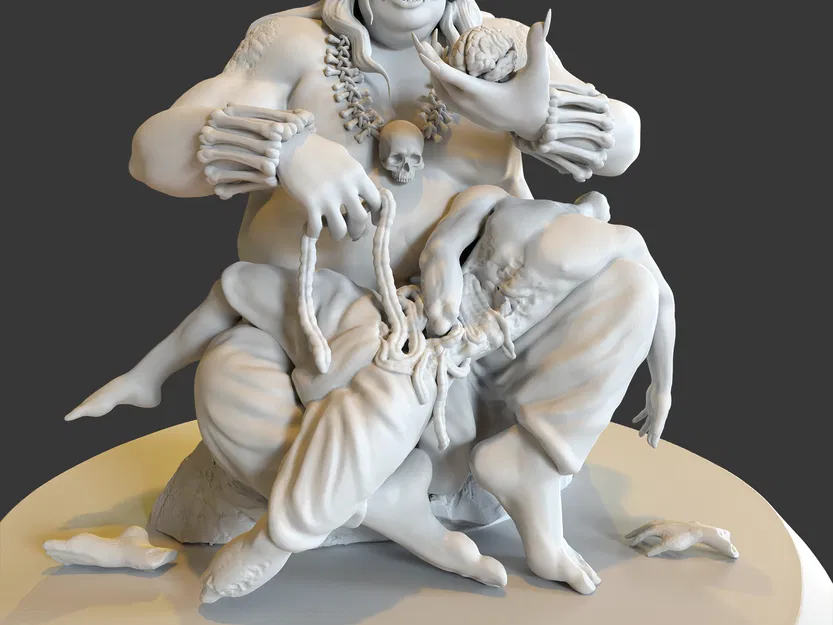 Bakasura - Kẻ Ăn Thịt Người Đói Khát từ Ekacakra - Image 6