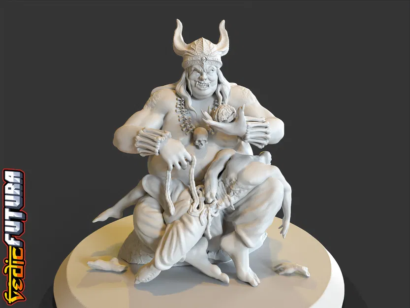 Bakasura - Kẻ Ăn Thịt Người Đói Khát từ Ekacakra - Image 8