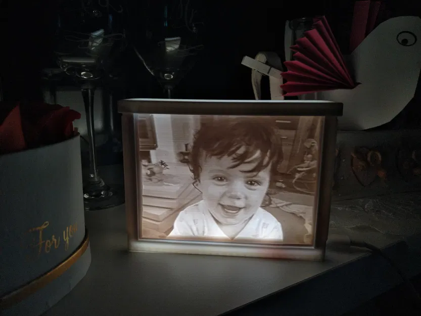 Khung Hộp Lithophane V3 Dành Cho Dây LED - Image 1