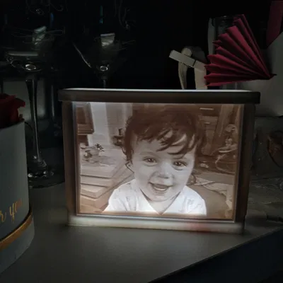 Khung Hộp Lithophane V3 Dành Cho Dây LED