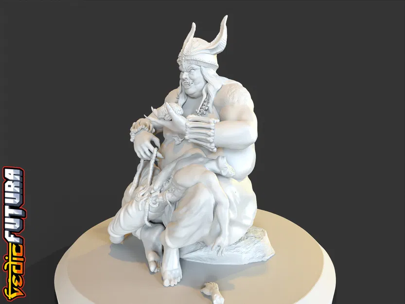 Bakasura - Kẻ Ăn Thịt Người Đói Khát từ Ekacakra - Image 10