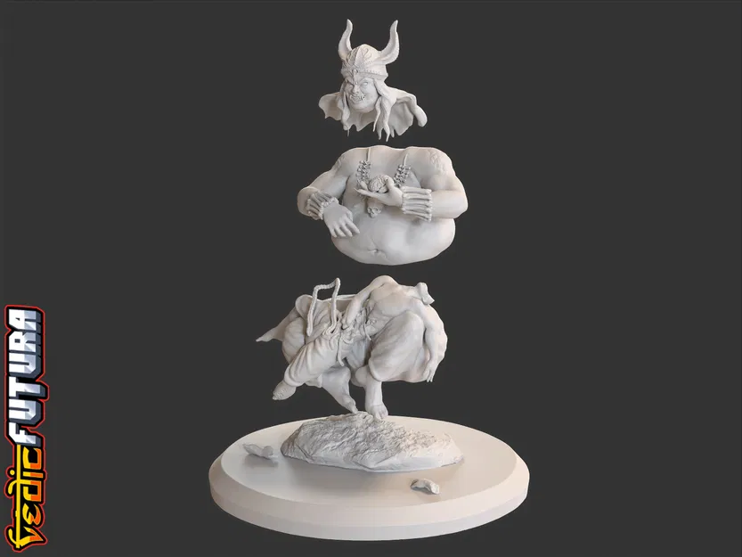 Bakasura - Kẻ Ăn Thịt Người Đói Khát từ Ekacakra - Image 16