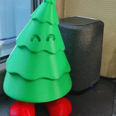 Chỉnh sửa mẫu in khổ lớn cho Cây thông Giáng sinh dễ thương có giày