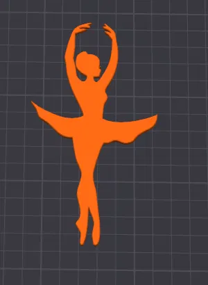 Mô hình 3D Vũ công - Image 1