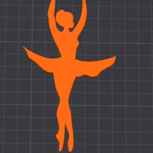 Mô hình 3D Vũ công