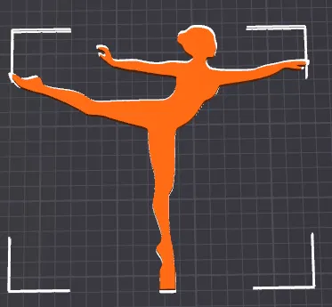 Mô hình 3D Vũ công - Image 1