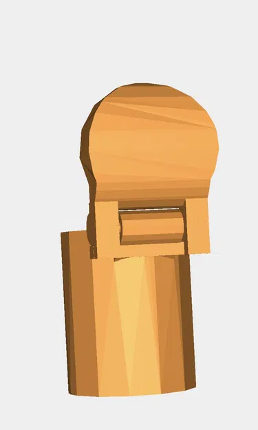 Thùng rác Low poly V3 (in liền) - Image 1