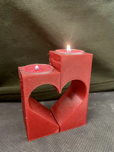 Chân Nến Hình Trái Tim - Image 2